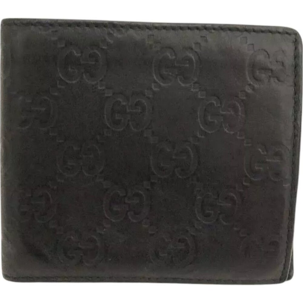 371180AX (K2) Gucci Wallet Black PVC
